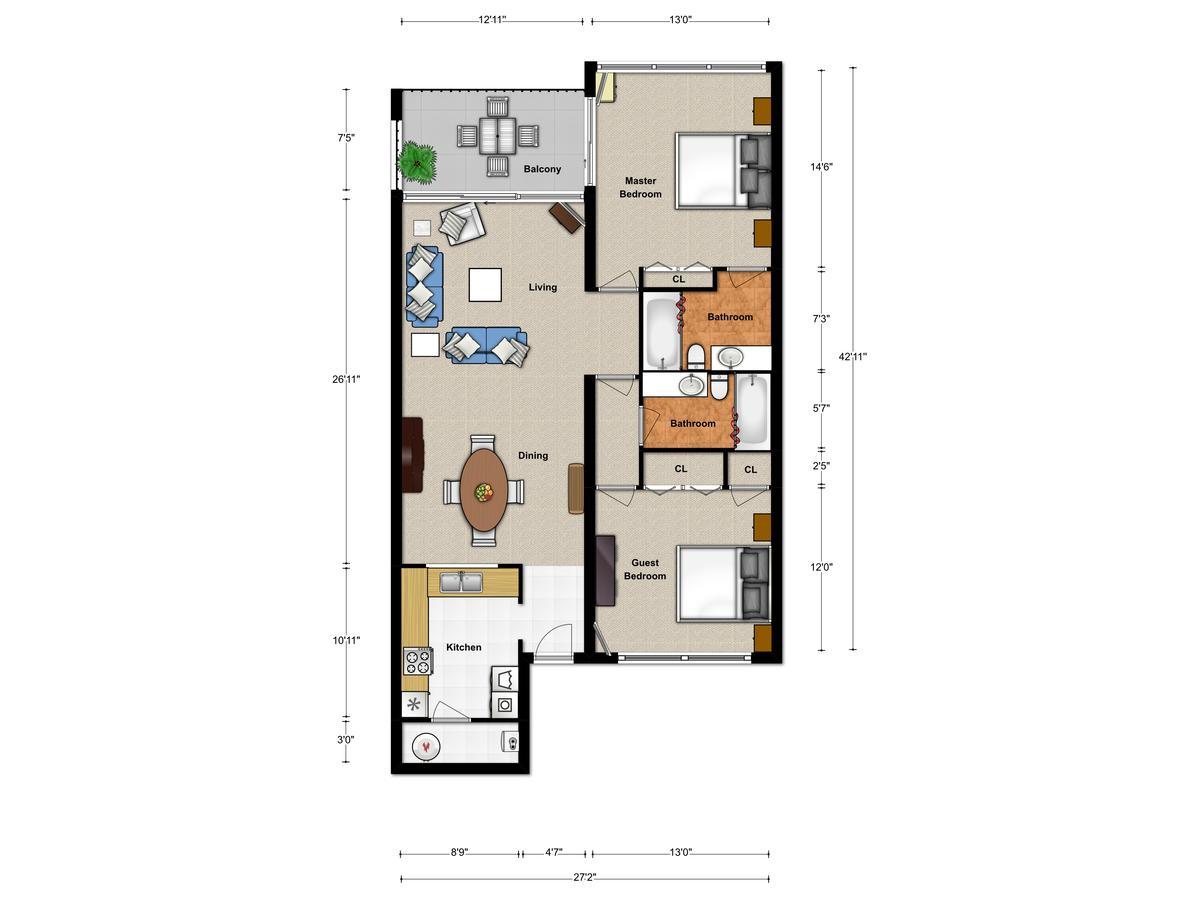 American Beach Amelia Island Oceanfront 2 Master Suites מראה חיצוני תמונה
